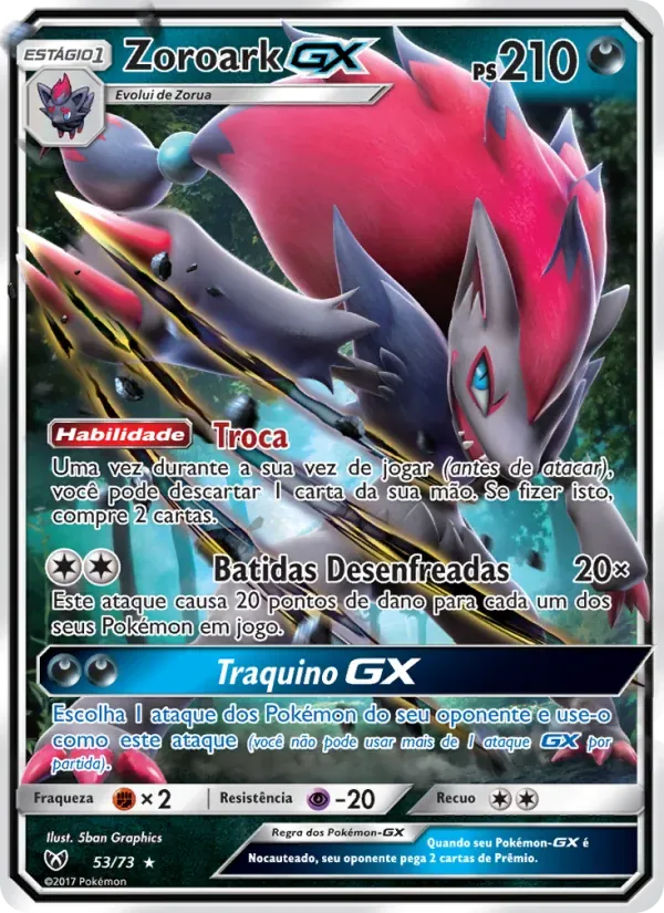 Zoroark GX 53/73 Lendas Luminescentes