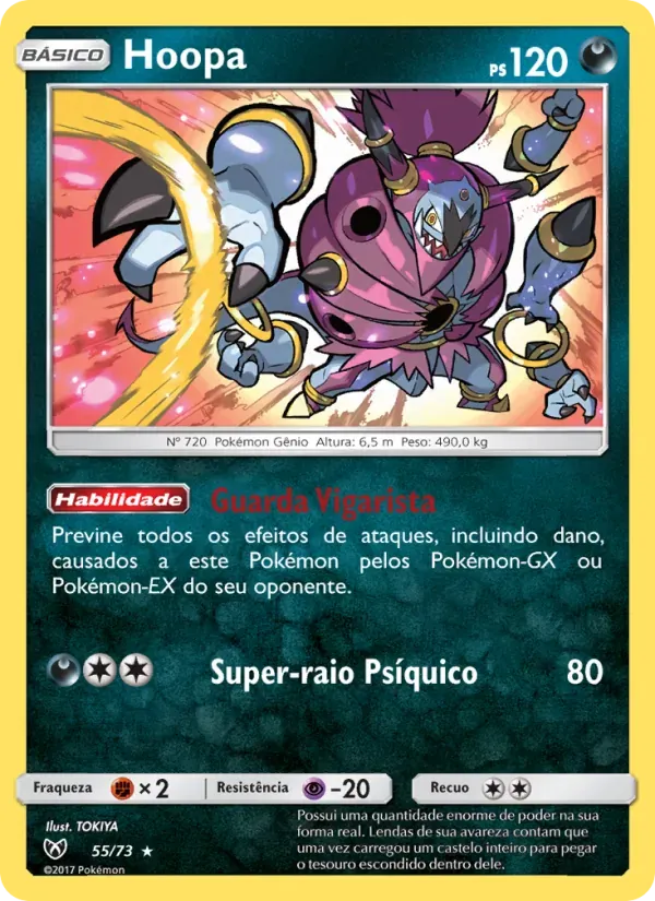 Hoopa 55/73 Lendas Luminescentes