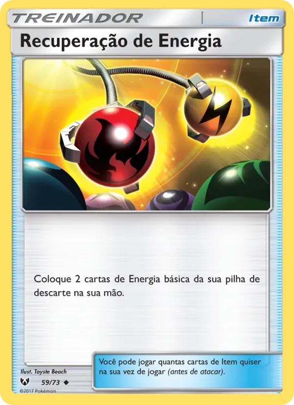 Recuperação de Energia 59/73 Lendas Luminescentes