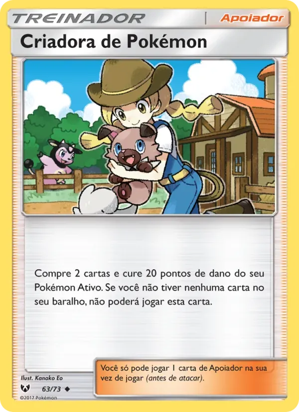 Criadora de Pokémon 63/73 Lendas Luminescentes