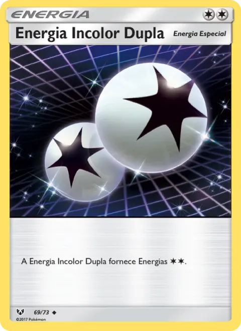 Energia Incolor Dupla 69/73