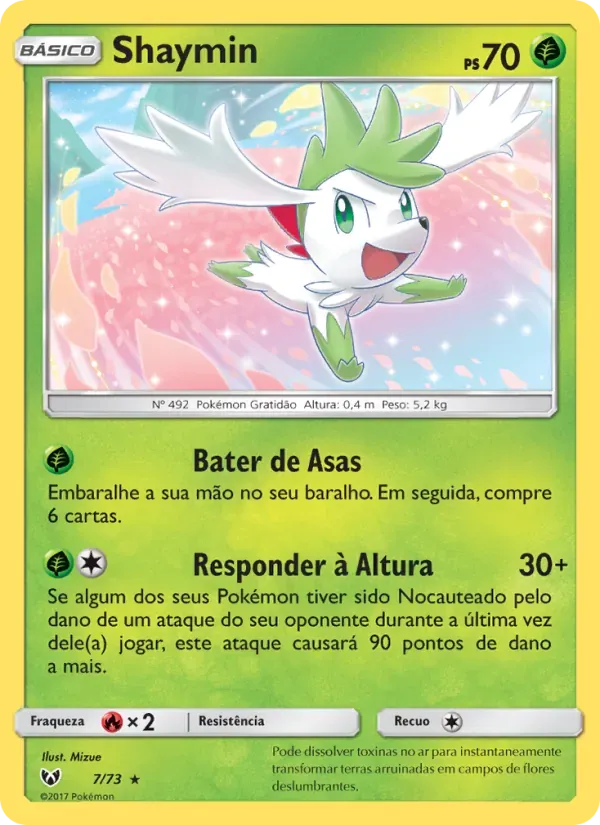 Shaymin 7/73 Lendas Luminescentes