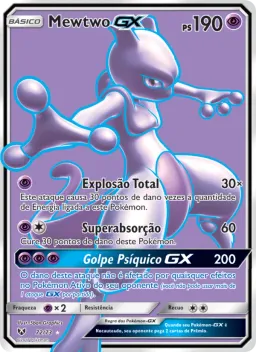 Mewtwo GX 72 Lendas Luminescentes