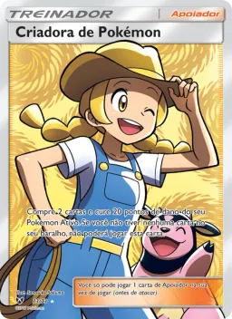 Criadora de Pokémon 73 Lendas Luminescentes