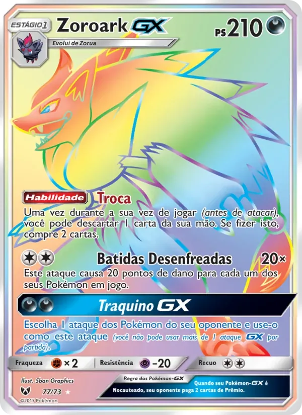 Zoroark GX 77/73 Lendas Luminescentes