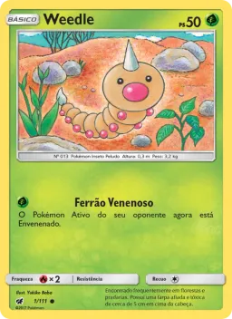 Weedle 1 Invasão Carmim