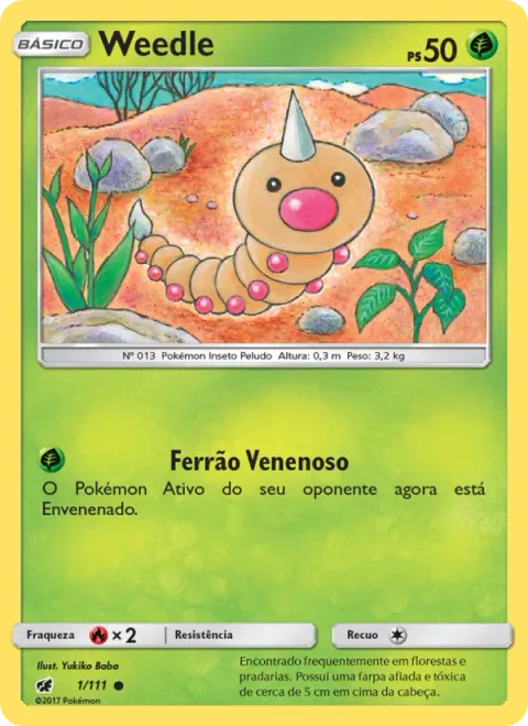 Weedle 1/111
