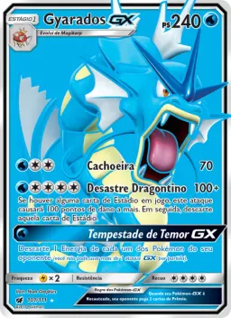 Gyarados GX 101 Invasão Carmim