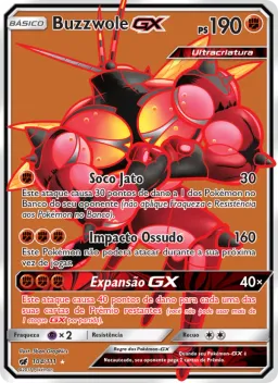 Buzzwole GX 104 Invasão Carmim