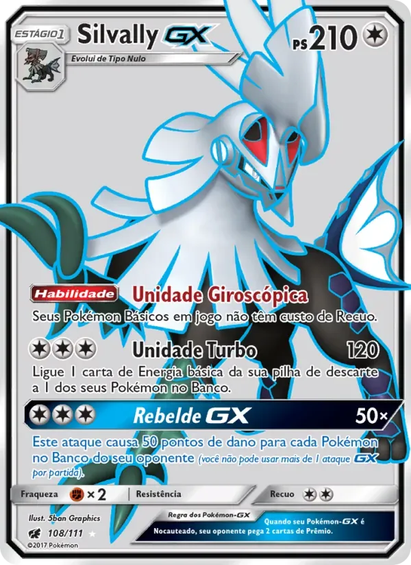 Silvally GX 108/111 Invasão Carmim