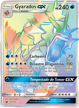 Gyarados GX 112 Invasão Carmim