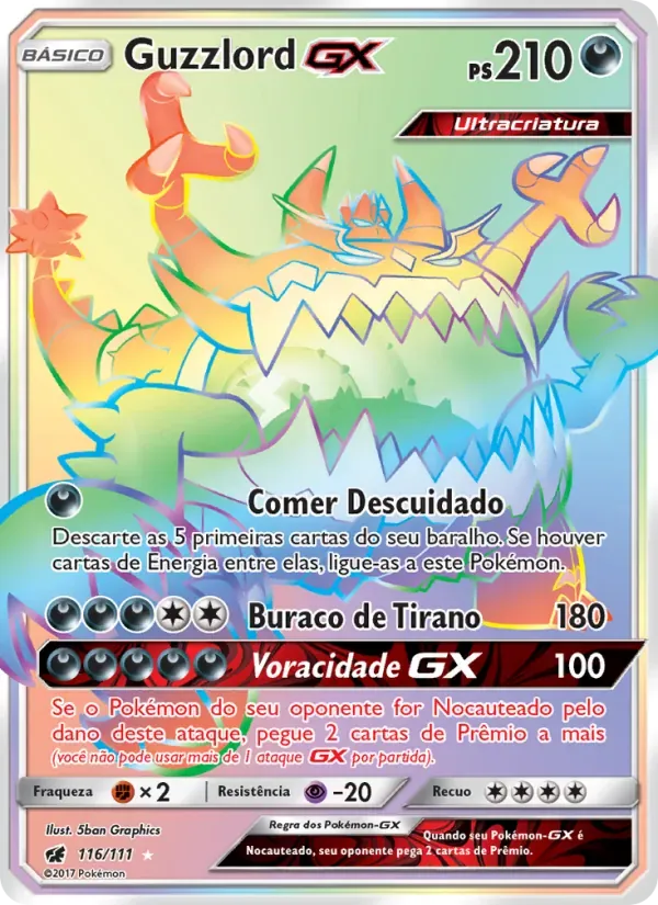Guzzlord GX 116/111 Invasão Carmim