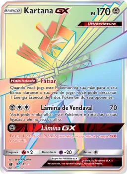 Kartana GX 117 Invasão Carmim