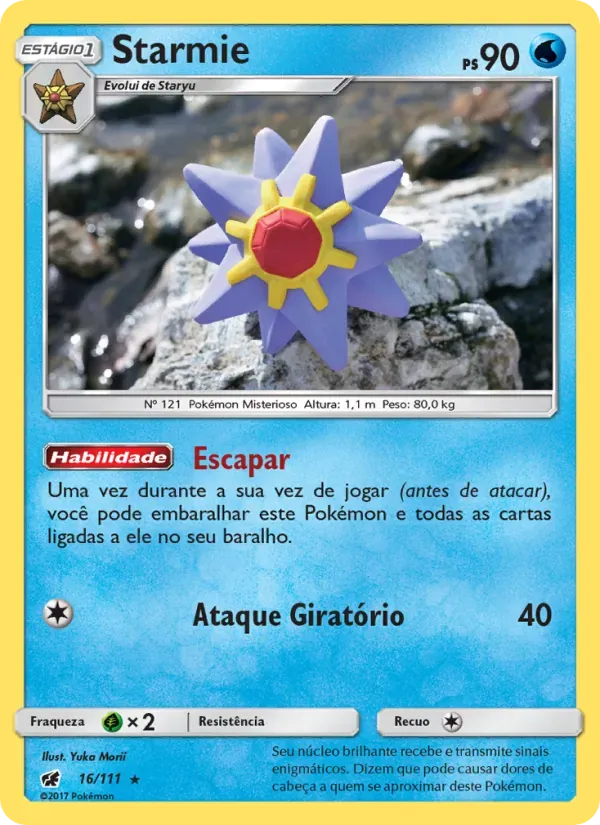 Starmie 16/111 Invasão Carmim