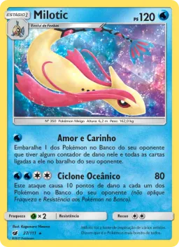 Milotic 27 Invasão Carmim