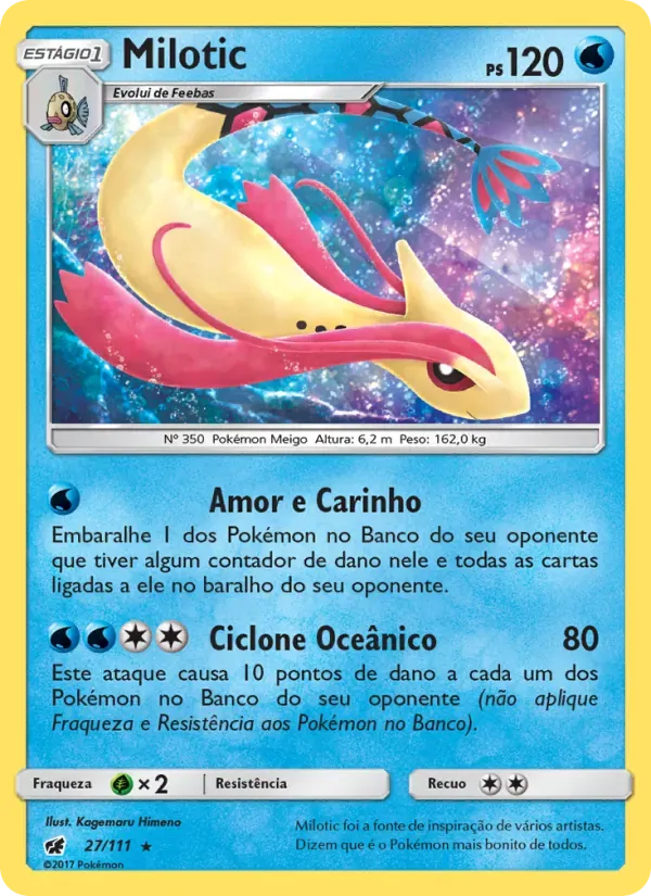 Milotic 27/111 Invasão Carmim