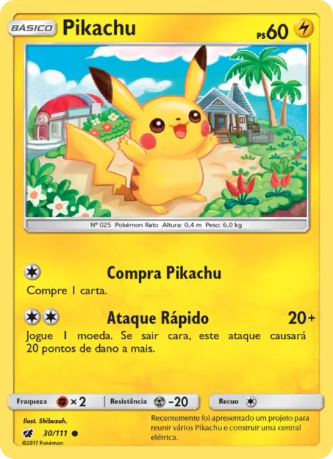 Pikachu 30/111