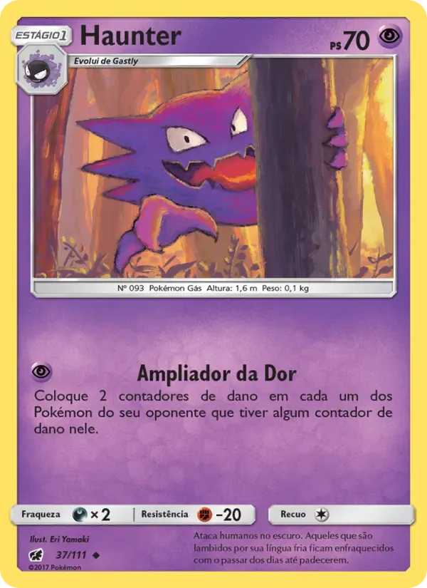 Haunter 37/111 Invasão Carmim