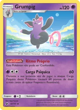 Grumpig 42 Invasão Carmim