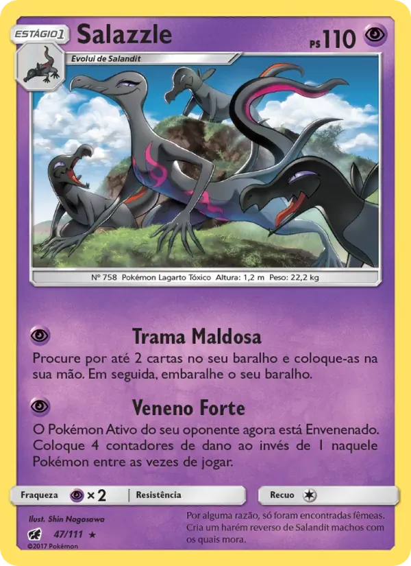 Salazzle 47/111 Invasão Carmim