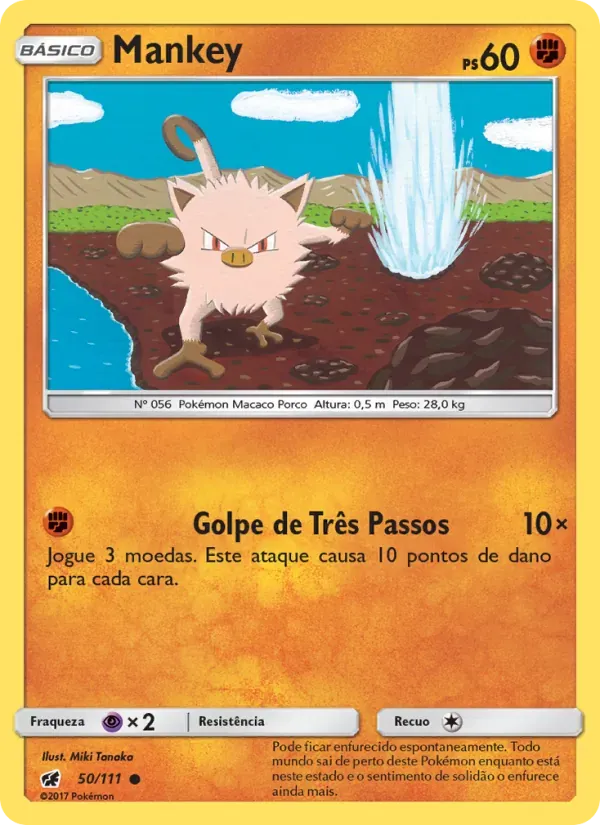 Mankey 50/111 Invasão Carmim