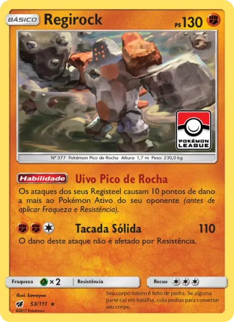 Regirock 53/111