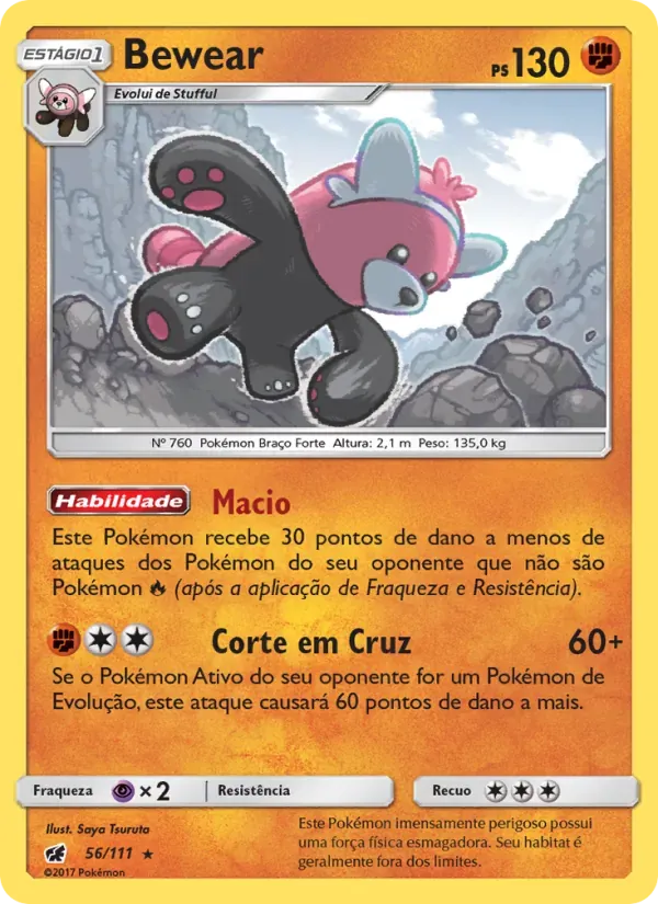 Bewear 56/111 Invasão Carmim