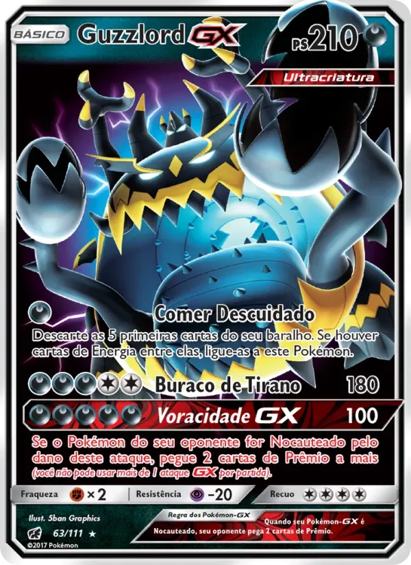 Guzzlord GX 63/111 Invasão Carmim