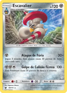 Escavalier 69 Invasão Carmim