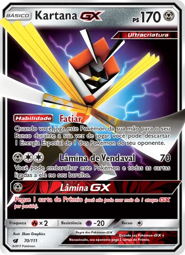Kartana GX 70/111 Invasão Carmim