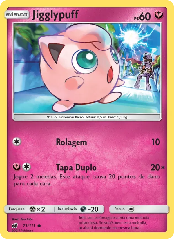 Jigglypuff 71/111 Invasão Carmim