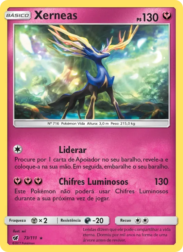 Xerneas 73/111 Invasão Carmim