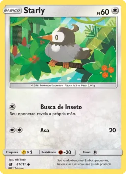 Starly 81 Invasão Carmim