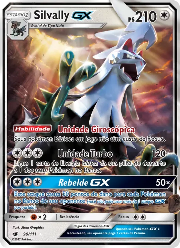 Silvally GX 90/111 Invasão Carmim