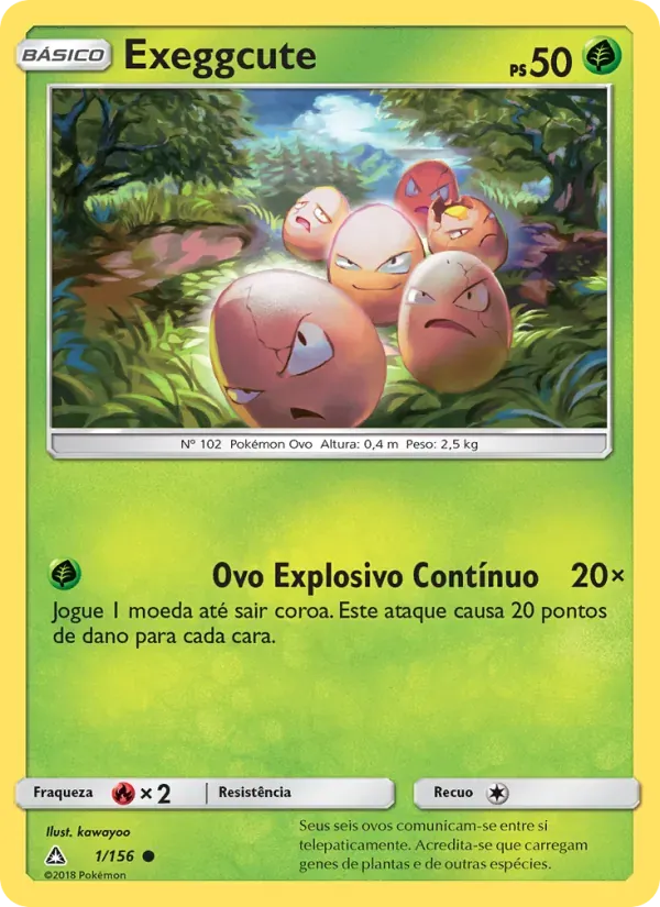 Exeggcute 1/156 Ultra Prisma