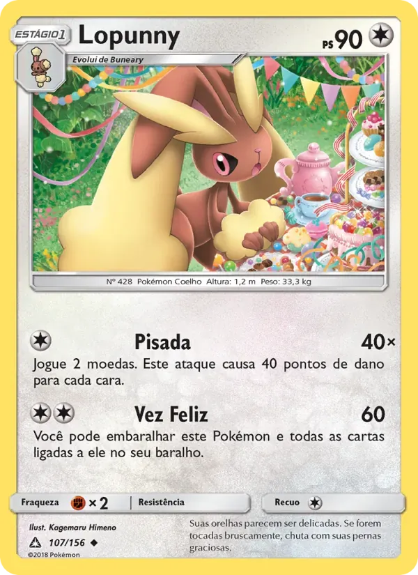 Lopunny 107/156 Ultra Prisma