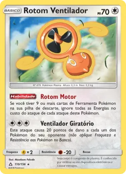 Rotom Ventilador 110 Ultra Prisma