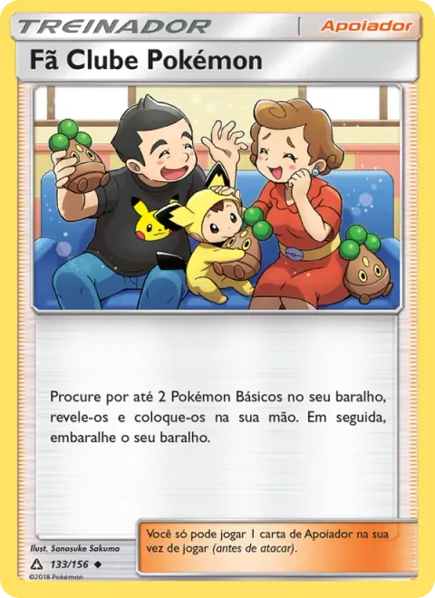 Fã Clube Pokémon 133/156