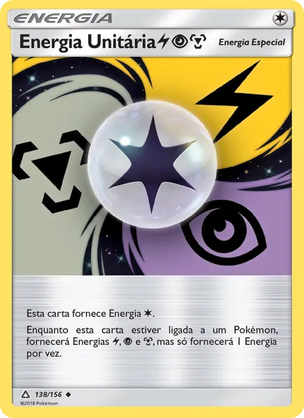 Energia Unitária LightningPsychicMetal 138/156 Ultra Prisma