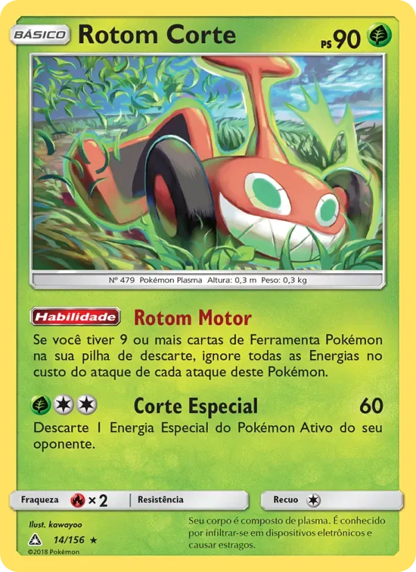 Rotom Corte 14/156 Ultra Prisma