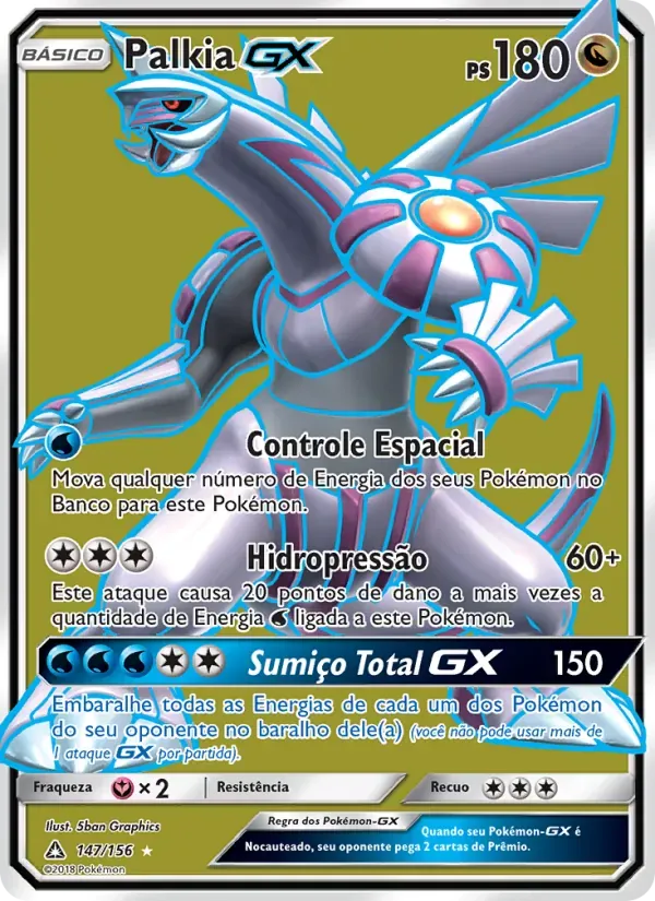 Palkia GX 147/156 Ultra Prisma