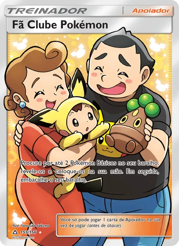 Fã Clube Pokémon 155/156 Ultra Prisma