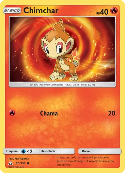Chimchar 20/156