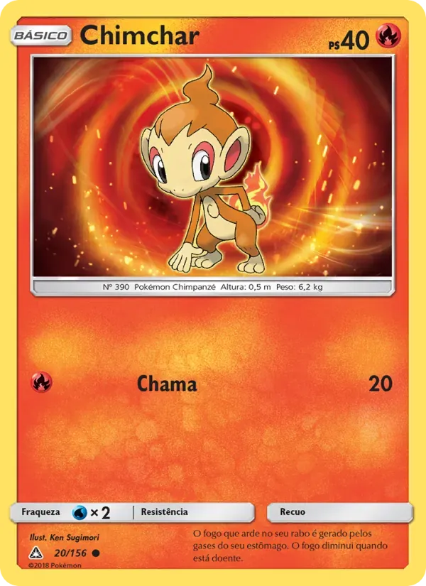 Chimchar 20/156 Ultra Prisma