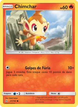 Chimchar 21 Ultra Prisma