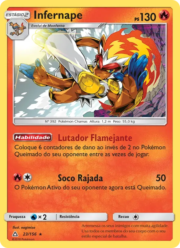 Infernape 23/156 Ultra Prisma