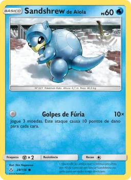 Sandshrew de Alola 28 Ultra Prisma