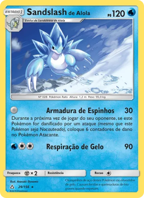 Sandslash de Alola 29/156