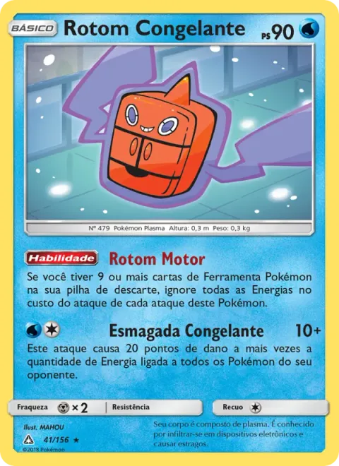 Rotom Congelante 41/156