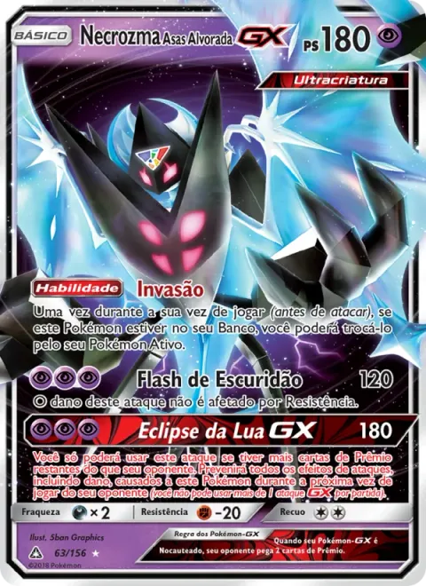 Necrozma Asas Alvorada GX 63/156